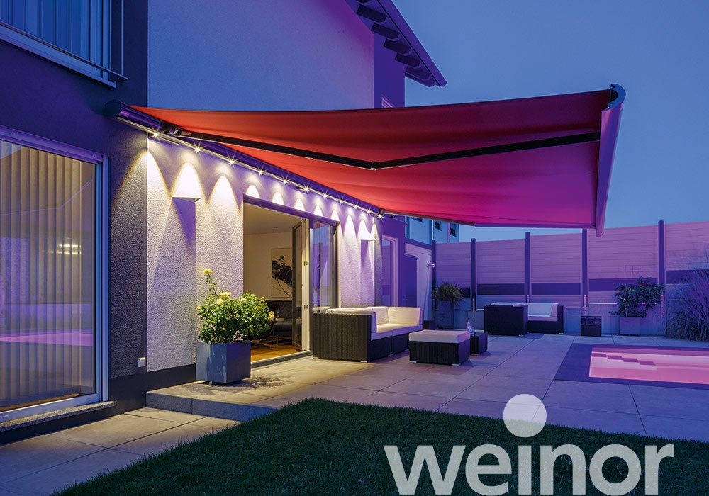 Zonneschermen weinor Opal Design II  met ledverlichting